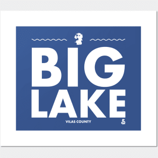 Vilas County, Wisconsin - Big Lake Posters and Art